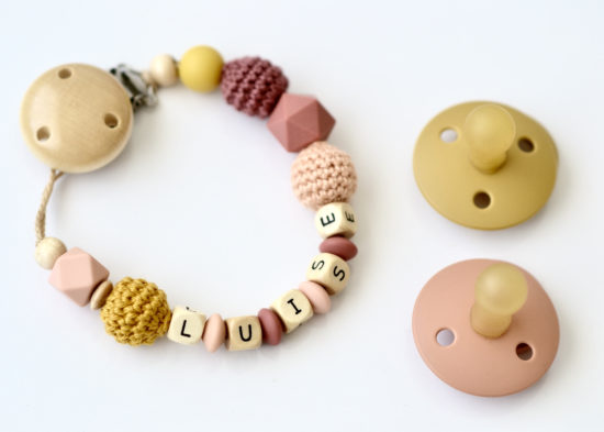 Schnullerkette personalisiert